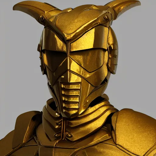 Prompt: portrait of armour gold statue reflect chrome, 8 k uhd, unreal engine, octane render in the artstyle of finnian macmanus, john park and greg rutkowski