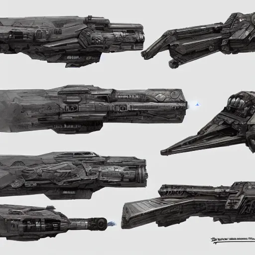 Image similar to concept art star wars weapons