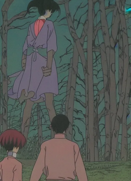 Image similar to Still frame from the Twin Peaks anime by Rumiko Takahashi