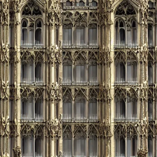 Prompt: gothic architecture with many balconies flappy wavy made from ligaments bones tendons 8 k detailed hd digital render steampunk award winning salvador dalle