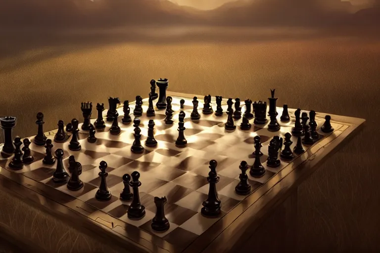 Man Made Chess 4k Ultra HD Wallpaper