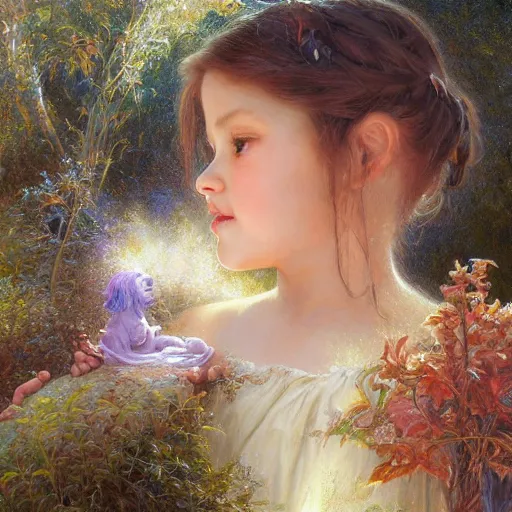 Image similar to Lilia Alvarado, Sophie Anderson, Mark Arian, Bob Byerley, Charlie Bowater, Mark Brooks, Steve Henderson, Justin Gerard, Arthur Hughes, Edward Robert Hughes, Mark Keathley, Victor Nizovtsev, Carlos Shwabe, Ross Tran