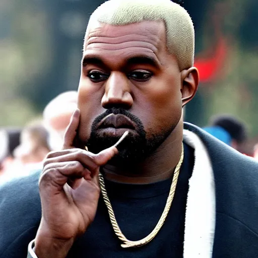 Prompt: kanye west as dumbledore