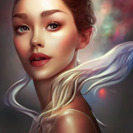 Image similar to you may say i'm a dreamer, but i'm not the only one. i hope someday you'll join us. and the world will live as one, artwork by artgerm, rendered in pov - ray, style by rafał olbinski