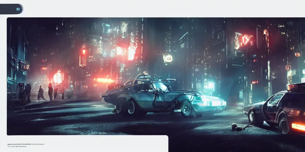 Image similar to marty mcfly, harry potter, back to the future and blade runner remake pixel, moebius, greg rutkowski, zabrocki, karlkka, jayison devadas, phuoc quan, trending on artstation, 8 k, ultra wide angle, zenith view, cyberpunk pincushion lens effect