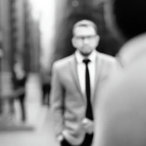 A 4x5 portrait of two men, one is disheveled and the | Stable Diffusion ...