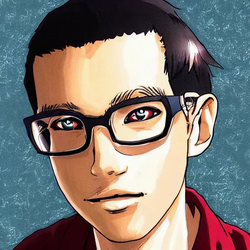 Image similar to tyler, the anime scientist - t