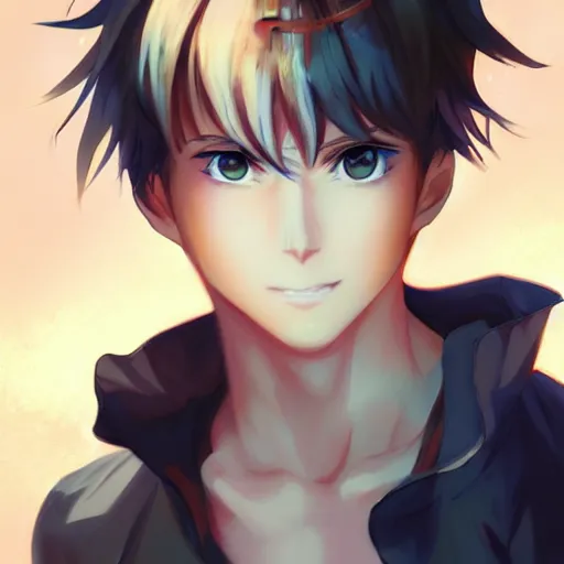 Image similar to anime portrait of Apollo24 as an anime boy by Stanley Artgerm Lau, WLOP, Rossdraws, James Jean, Andrei Riabovitchev, Marc Simonetti, and Sakimichan, trending on artstation