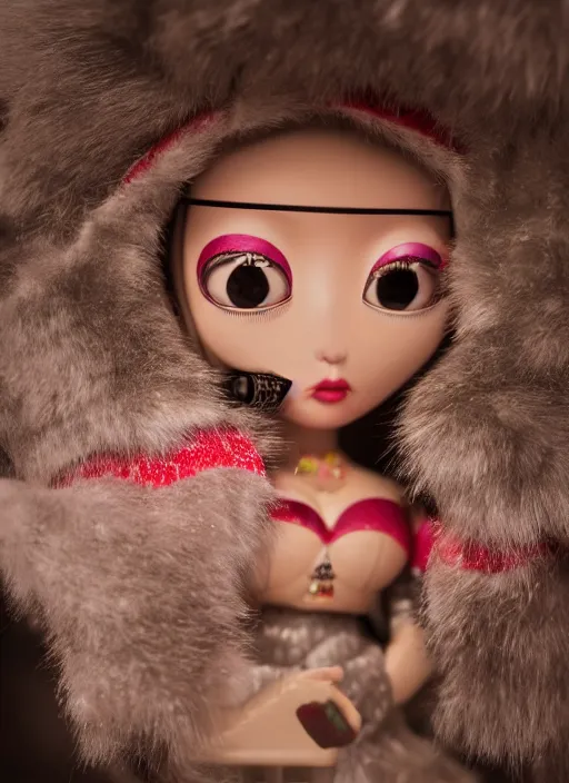 Prompt: closeup profile portrait of tin toy eskimo igloo bikini girl, depth of field, zeiss lens, detailed, symmetrical, centered, fashion photoshoot, by nicoletta ceccoli, mark ryden, lostfish, breathtaking, 8 k resolution, extremely detailed, beautiful, establishing shot, artistic, hyperrealistic, octane render