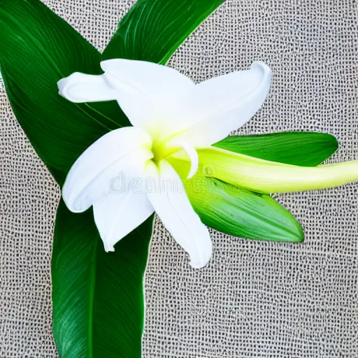 Prompt: Peace lilly stockphoto