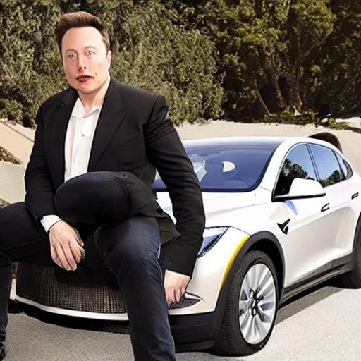 Image similar to Elon Musk in the arcane