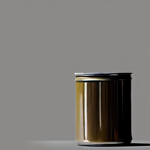 Image similar to can of paint, minimal, modern