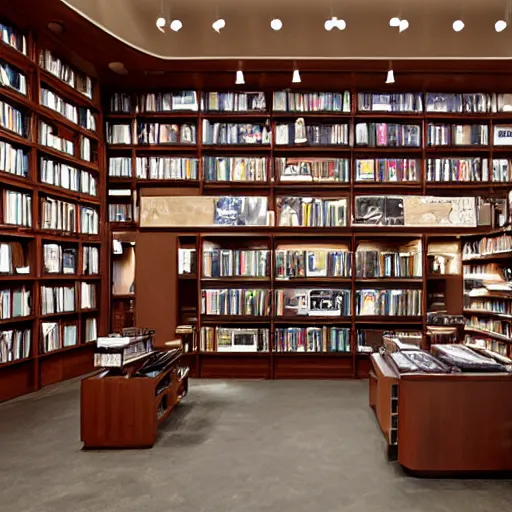 Prompt: opera bookstore interior architecture