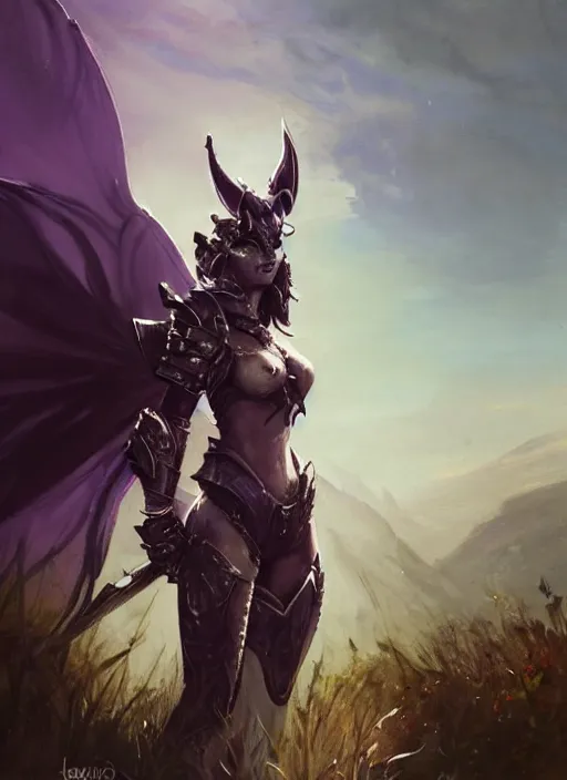 Image similar to A combination of Ashley Greene, Adriana Dxim, Grace Kelly as a Charr from Guild Wars 2 wearing Forerunner Armor from Halo, countryside, calm, fantasy character portrait, dynamic pose, above view, sunny day, artwork by Jeremy Lipkin and Giuseppe Dangelico Pino and Michael Garmash and Rob Rey, very coherent asymmetrical artwork, sharp edges, perfect face, simple form, 100mm