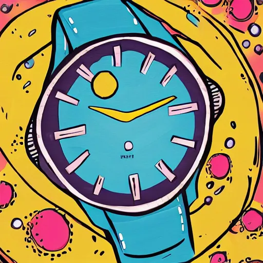 Prompt: vannenwatches illustration