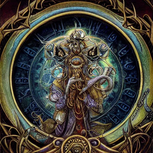 Image similar to detailed and sharp leo zodiac artwork, mystic style, detailed, 8 k, detailed, symmetrical, by brian froud