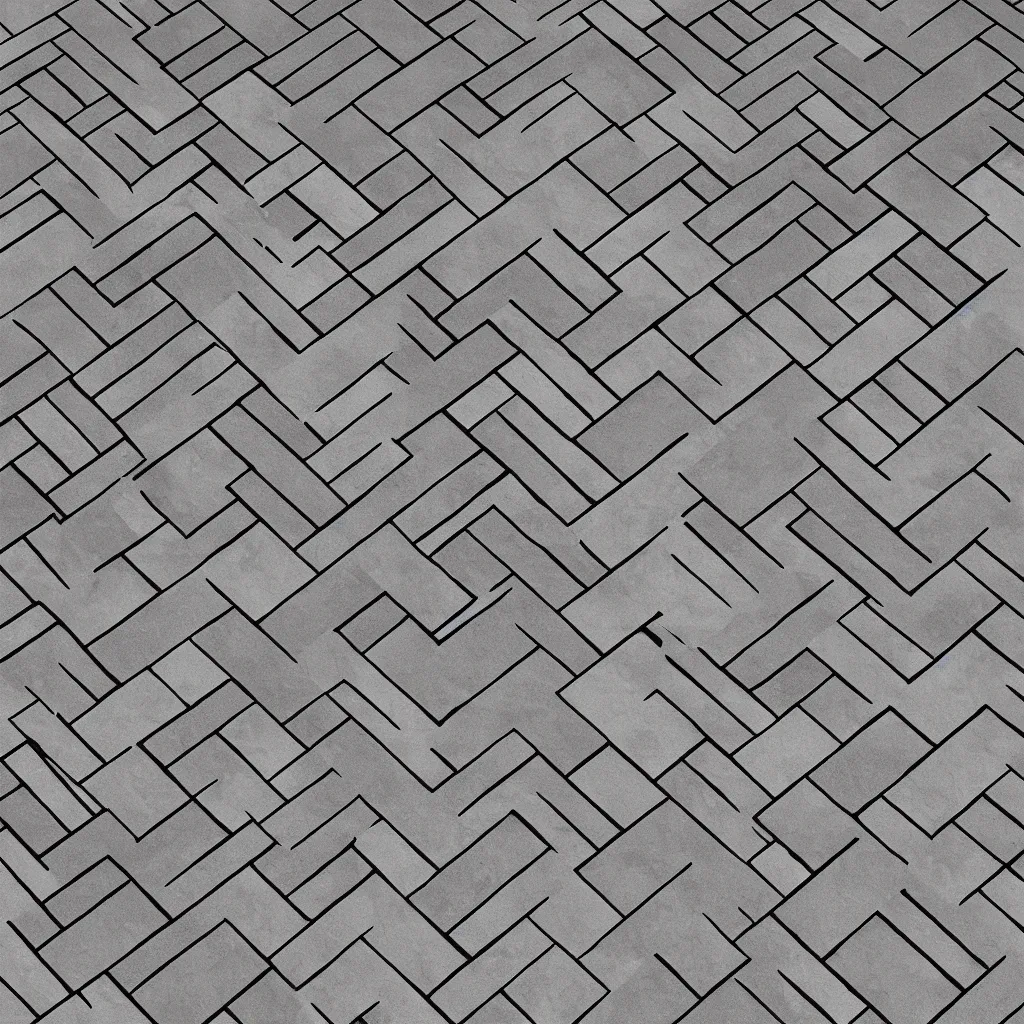 Image similar to dystopian floor tile texture, white and black
