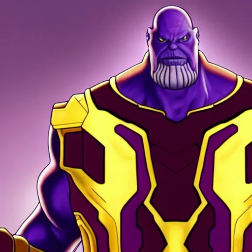 Image similar to thanos if he was a human