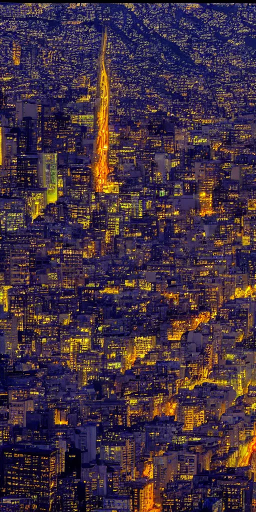 Prompt: San FranTokyo, gorgeous 4k digital art