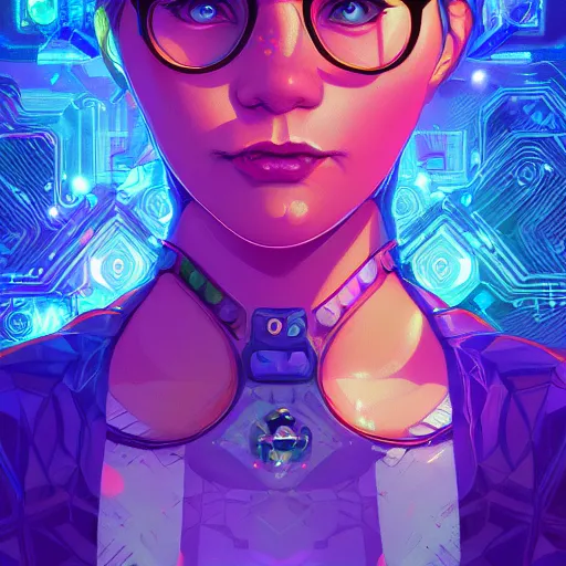 Image similar to skill magic geek inside matrix deepdream radiating a glowing aura stuff loot legends stylized digital illustration video game icon artstation lois van baarle, ilya kuvshinov, rossdraws,