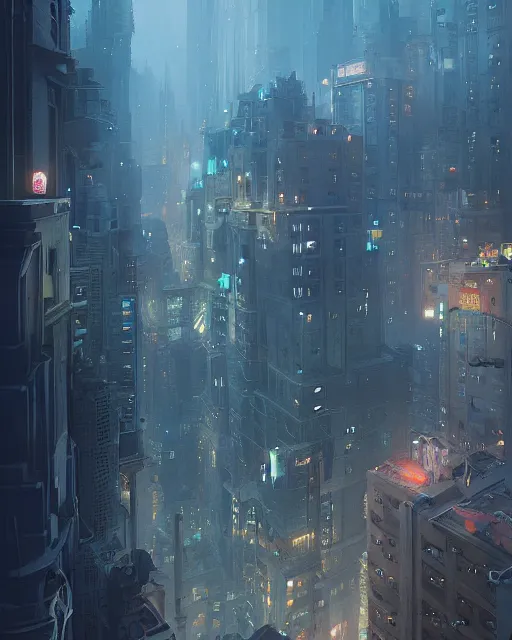 Image similar to highly detailed surreal vfx portrait of an incredible cityscape, stephen bliss, unreal engine, greg rutkowski, loish, rhads, beeple, makoto shinkai and lois van baarle, global illumination, detailed and intricate environment