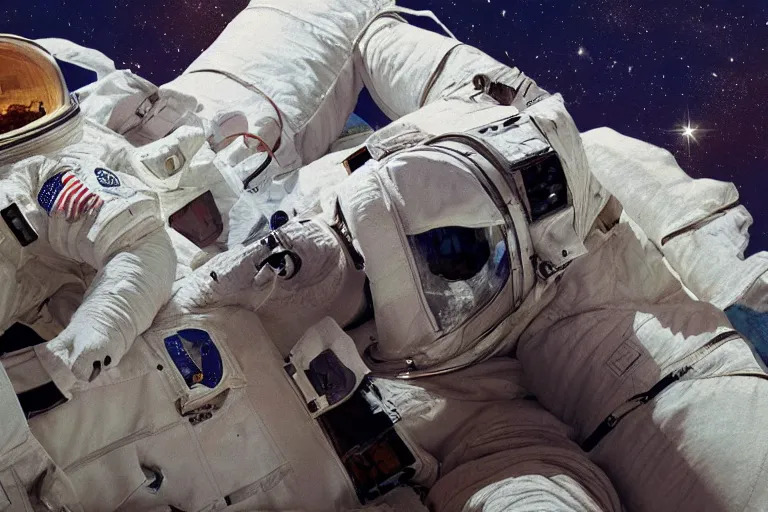 Image similar to horse lying on astronaut, arstation