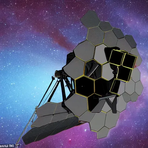 Prompt: new james webb space telescope images, leaked from nasa