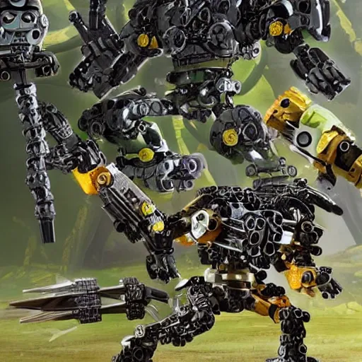 Image similar to bionicle predator