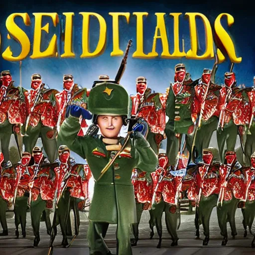 Image similar to toy soldiers