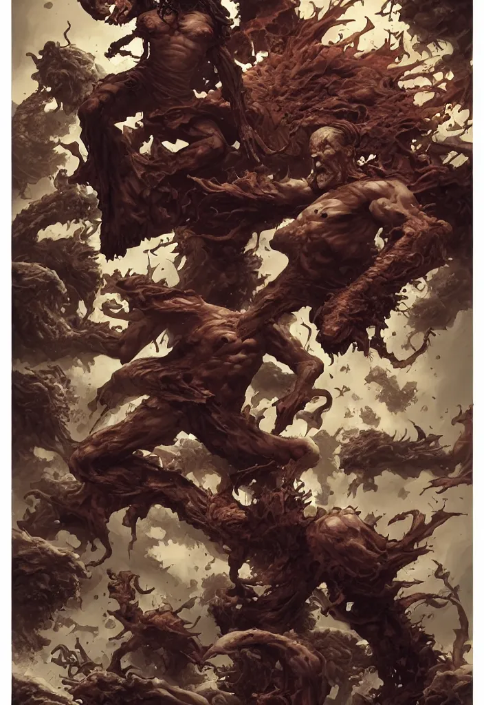 Image similar to character design by lee bermejo, alex ross, richard corben, greg rutkowski, peter mohrbacher