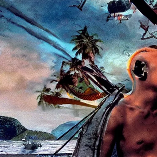 Image similar to apocalypse now for the nintendo 6 4