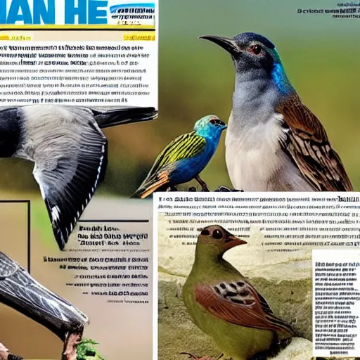 Image similar to birds with beefy arms, national geographic men's health magazine photo