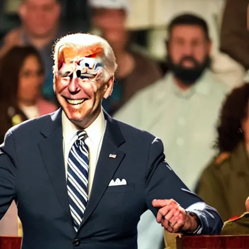 Image similar to Joe Biden Dressed as Fidel Castro