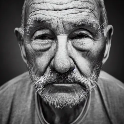 symmetrical, close up face portrait of old man, | Stable Diffusion ...