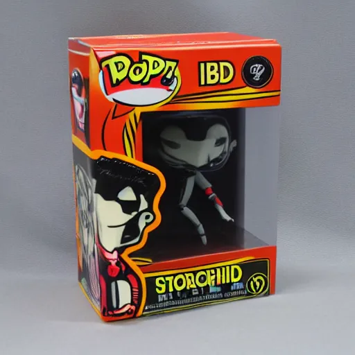 Image similar to stereoscopic ibid, stop motion vinyl action figure, plastic, toy, butcher billy style