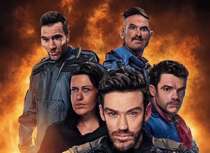 Image similar to portrait of the homelander from Amazon prime series The Boys