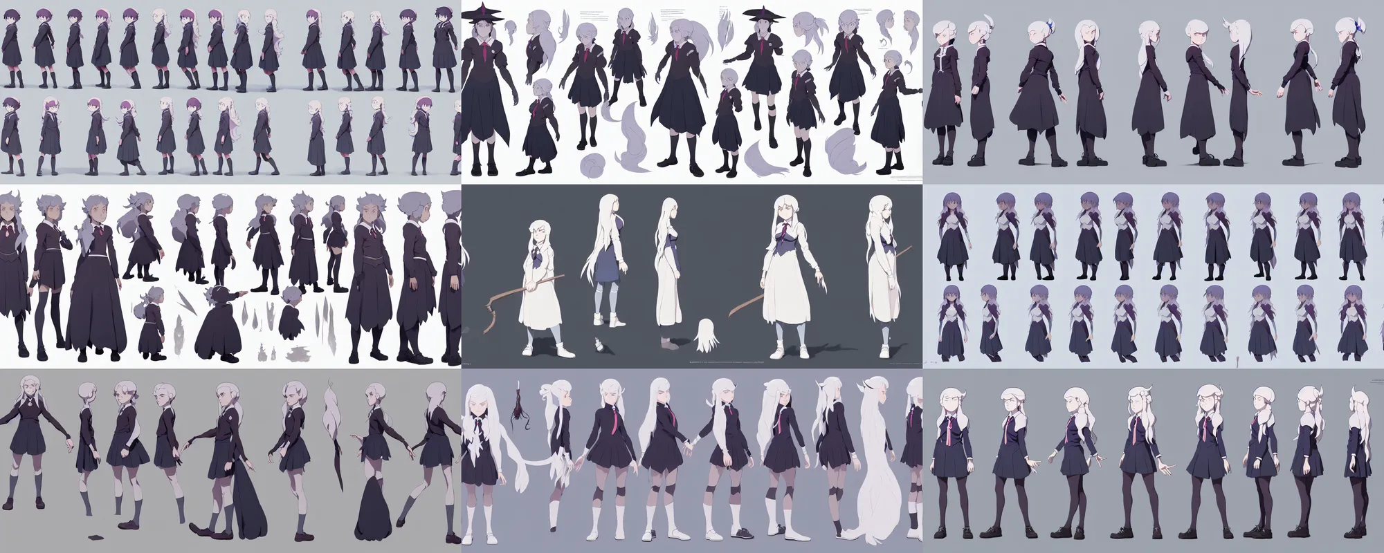 Gakusen Toshi Asterisk Character Model Sheets - Cooterie  Character  modeling, Anime character design, Character model sheet