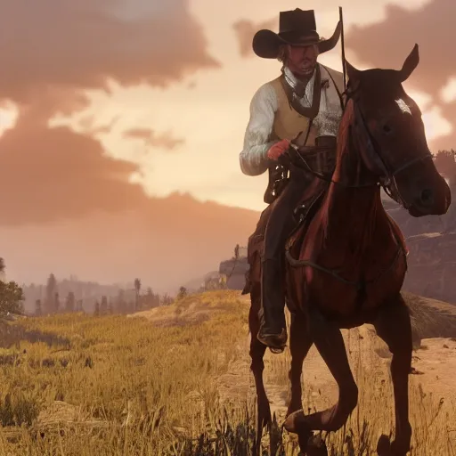 Image similar to cowboy clint eastwood in rdr 2