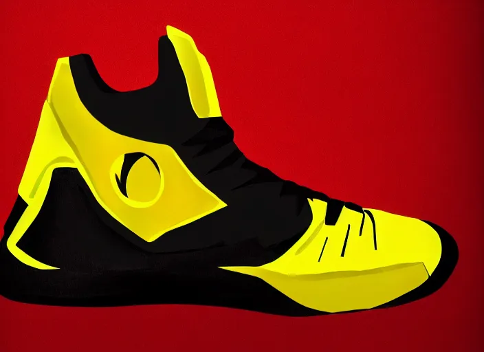 Prompt: basketball sneakers concept of iron fist, trending on artstation, smooth, sharp focus