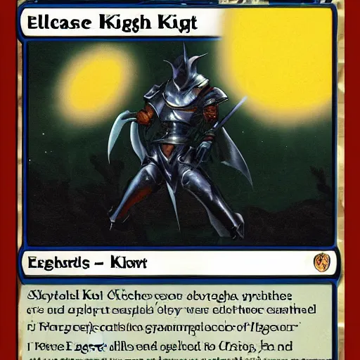 Prompt: eclipse knight
