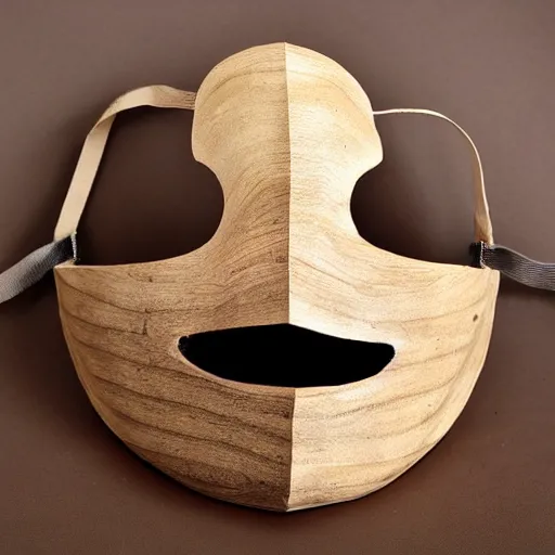 Image similar to snake wooden mask