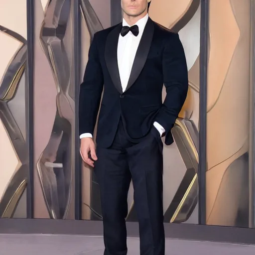 Prompt: henry cavill as james bond