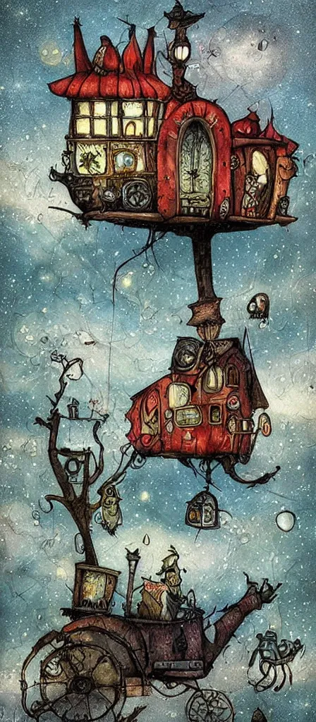 Image similar to a caravan by alexander jansson