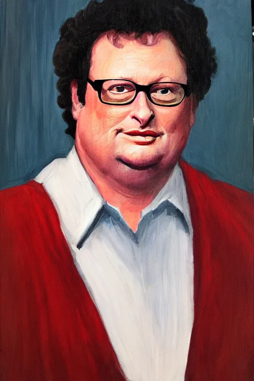 Prompt: Wayne Knight in an Elizabeth portrait, highly detailed,