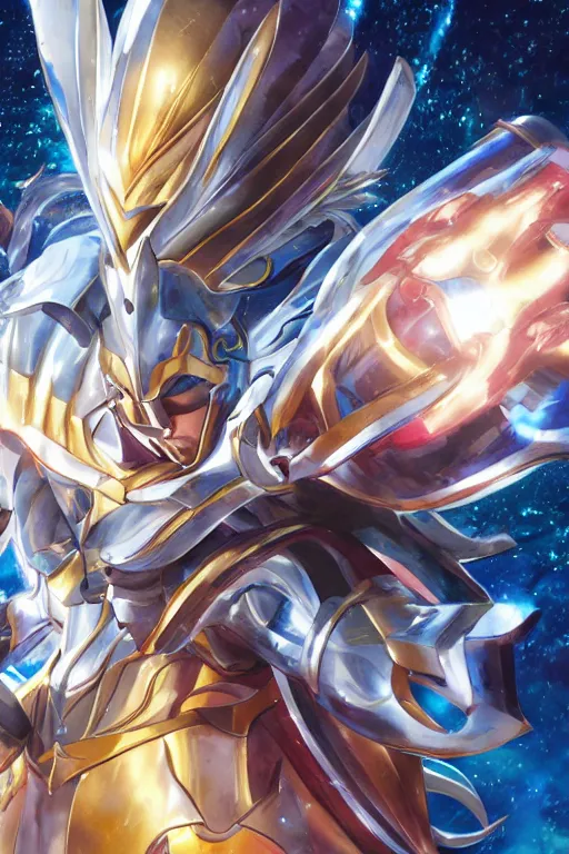 Image similar to 2 0 2 2 knights of the zodiac saint seiya battle for sanctuary hero suit armor comics mask minimalist verytoon nautiljon animes toei animation namco bandai, art by artgerm and greg rutkowski and magali villeneuve