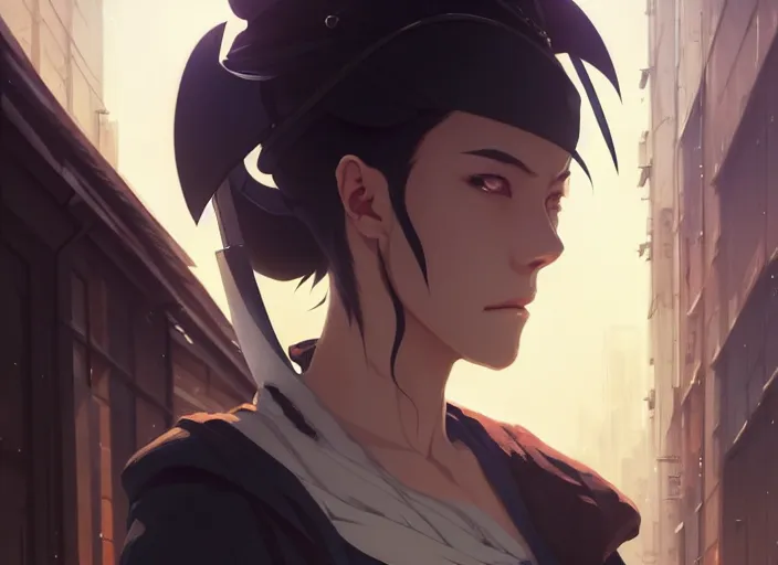 Prompt: a film still portrait of a assassin woman, finely detailed features, closeup at the faces, sharp focus, perfect art, at a cyberpunk city, night time, intricate, anime, gapmoe grimdark, artstation, trending on pixiv fanbox, painted by greg rutkowski makoto shinkai takashi takeuchi studio ghibli, akihiko yoshida