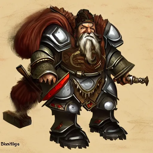 Prompt: high quality concept art of dwarf deathroller