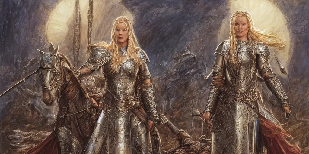 beautiful princess shieldmaiden Eowyn of Rohan by Mark