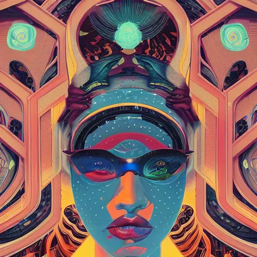 Image similar to portrait of godel's incompleteness theorem, by tristan eaton, victo ngai, peter mohrbacher, artgerm,