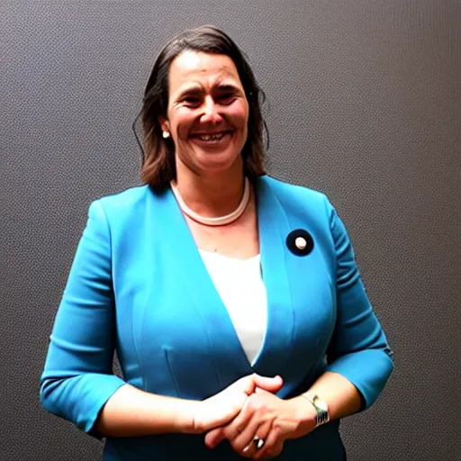 Image similar to a female member of parliament for aotearoa new zealand